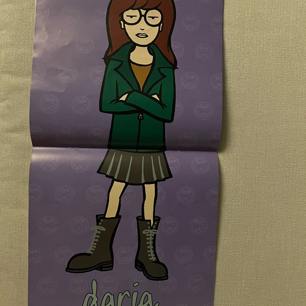 MTV Daria Purple 1999 Calendar - Picture 5 of 5